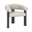 Fauteuil Naomi linnen taupe