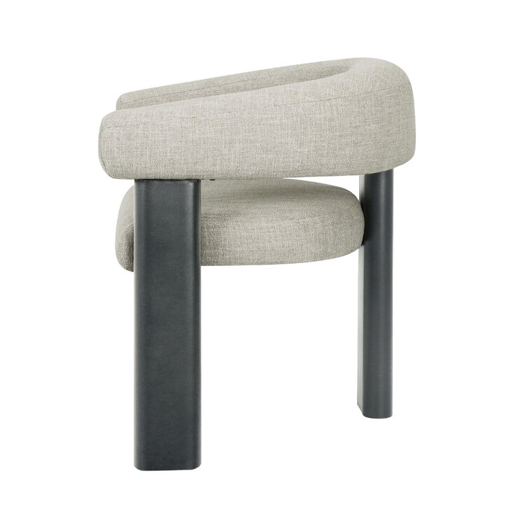 Fauteuil Naomi linnen taupe