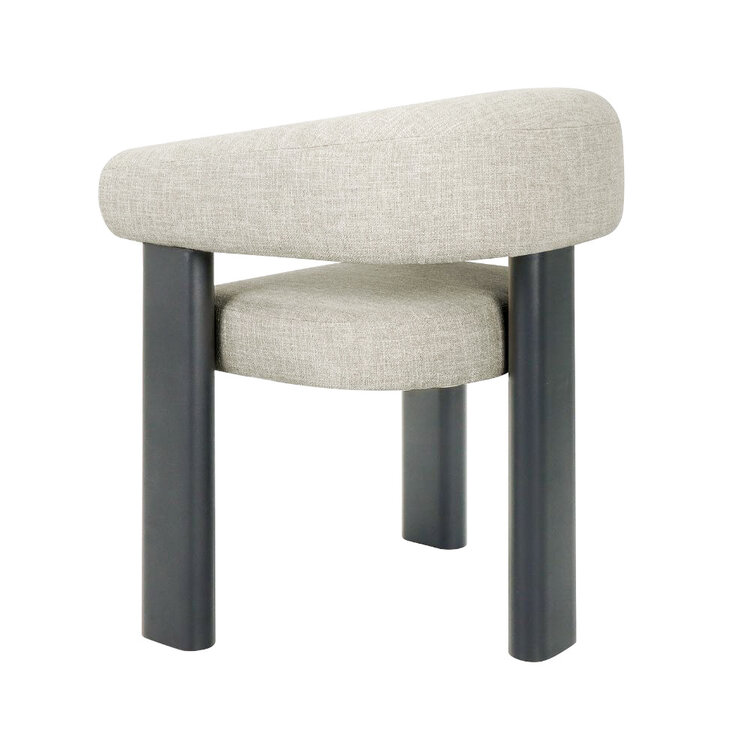 Fauteuil Naomi linnen taupe