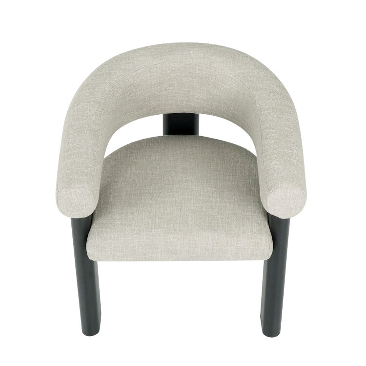 Fauteuil Naomi linnen taupe