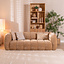 3-zitsbank Luca chenille peach