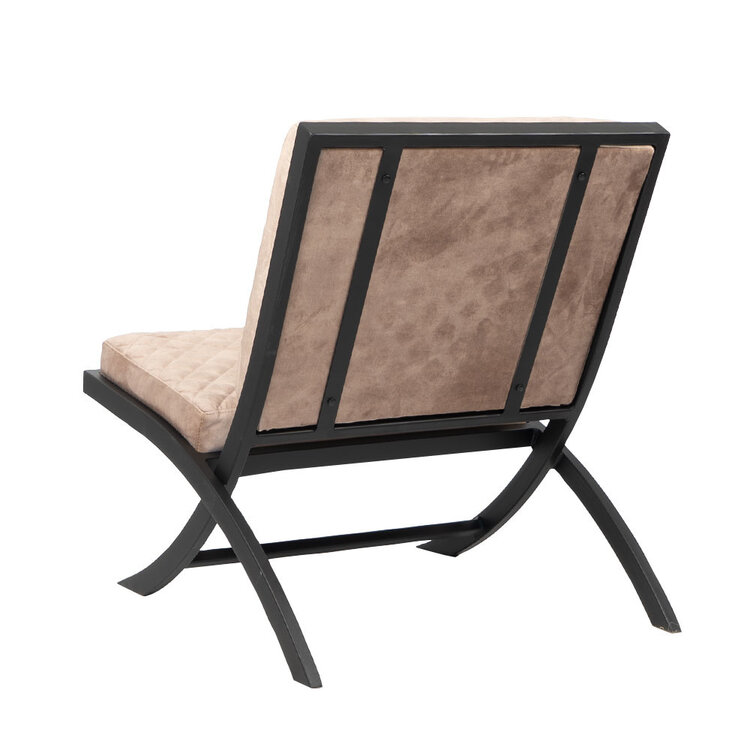 Design fauteuil Madrid velvet taupe