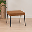 Hocker Espen cognac eco-leer