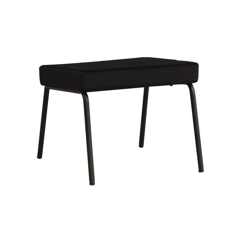 Hocker Espen zwart velvet