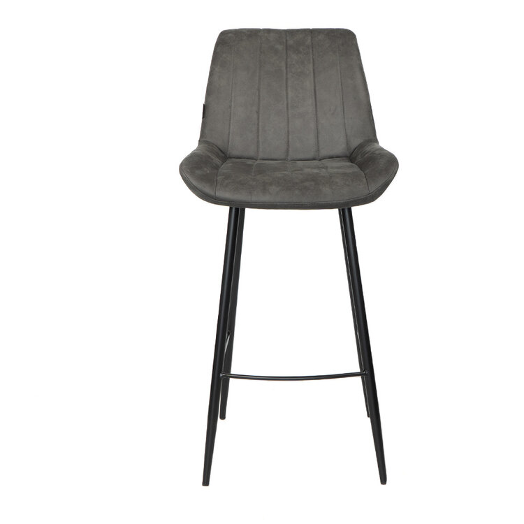 Industriële barkruk Brooke antraciet 74 cm