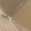 Scandinavische fauteuil Viggo taupe gerecyclede stof