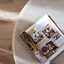 Poef Blair rond chenille beige ø100 cm