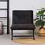 Design fauteuil Madrid velvet antraciet