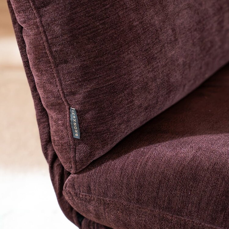 Fauteuil Sara draaibaar velvet paars