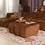 Hocker Luca chenille koper