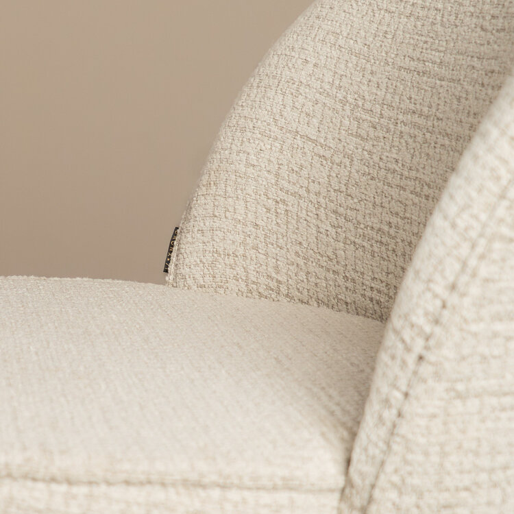 Barkruk Odin gemêleerde stof beige 63-83 cm