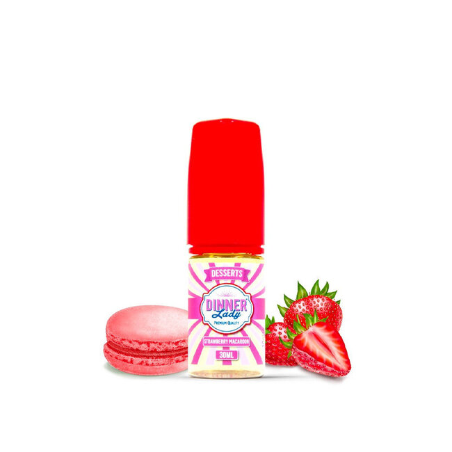 Dinner Lady Desserts - Strawberry Macaron 30ml