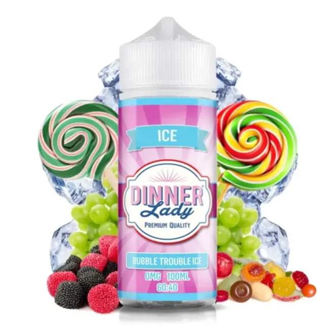 Dinner lady Ice - Bubble Trouble 100ml