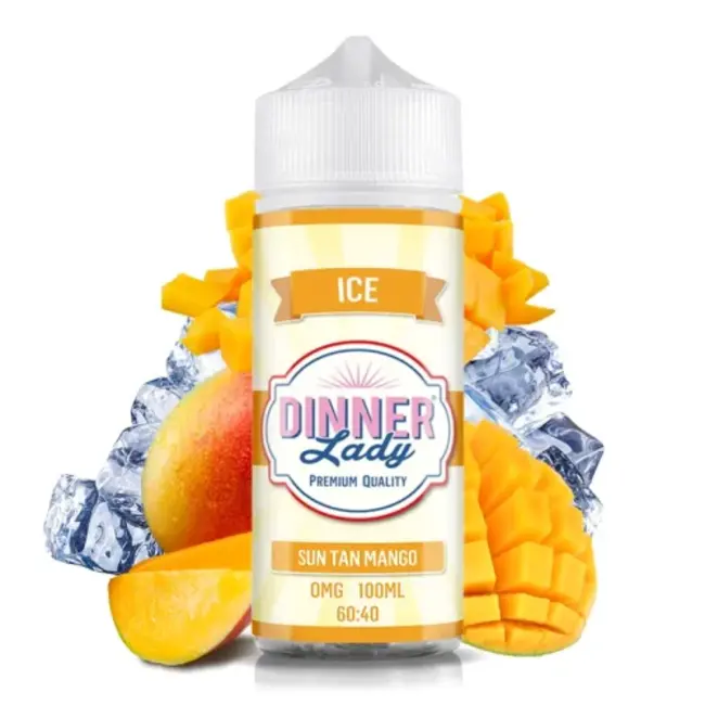 Dinner lady Ice - Sun tan Mango 100ml
