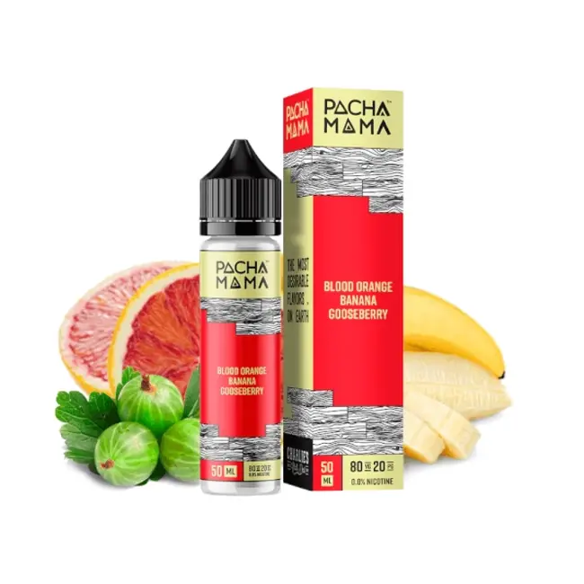Pacha Mama - Blood Orange Banana Gooseberry 50ml