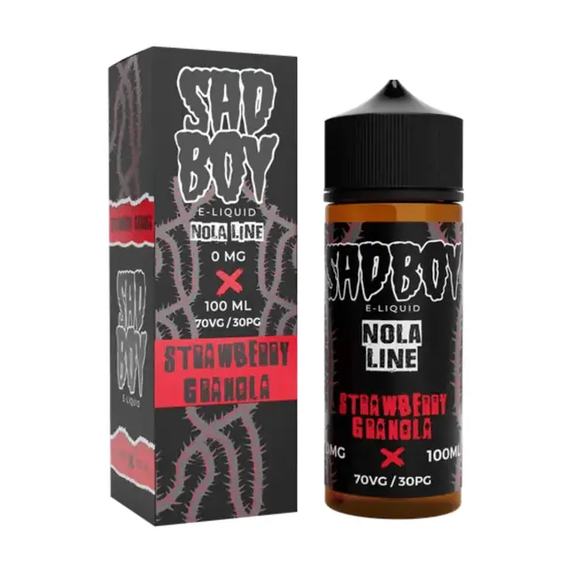 Sad Boy Nola - Strawberry Granola 100ml