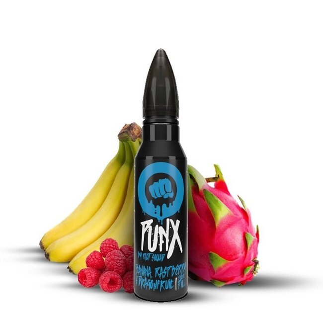 Riot Squad Punx - Banana, Raspberry & Dragonfruit 50ml