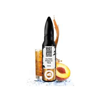 Riot Squad Riot Squad Black Edition - Ultra Peach Tea 50ml