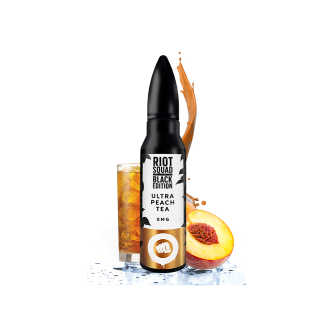 Riot Squad Black Edition - Ultra Peach Tea 50ml