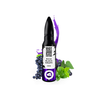 Riot Squad Riot Squad Black Edition - Black Grape 50ml