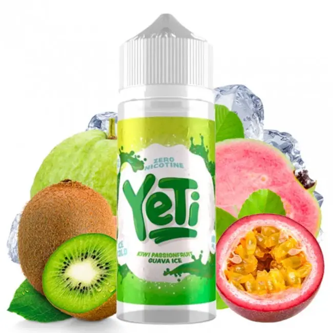 Yeti Ice Cold - Kiwi Passion Fruit Guava 100ml
