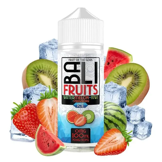 Bali Fruits Ice by Kings Crest - Watermelon Kiwi Strawberry 100ml