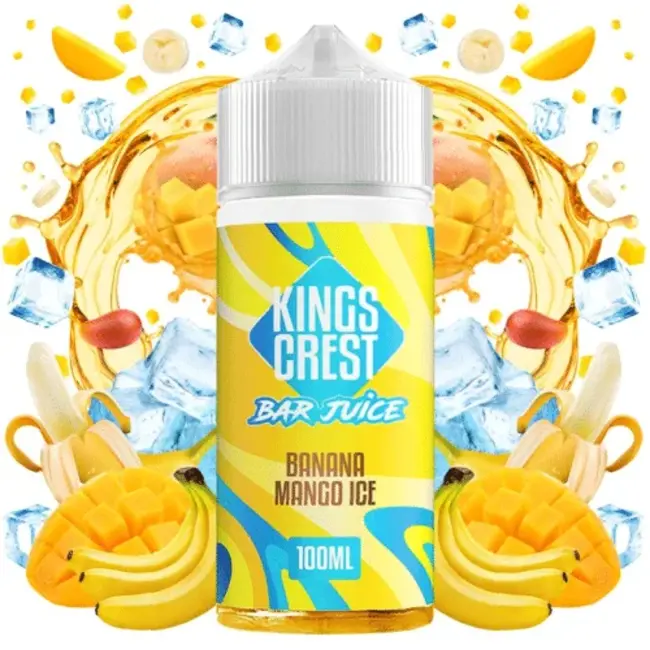 Bar Juice Ice by Kings Crest - Banana Mango 100ml
