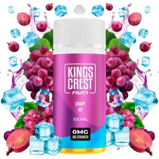 Kings Crest Fruits by Kings Crest - Grape Ice 100ml