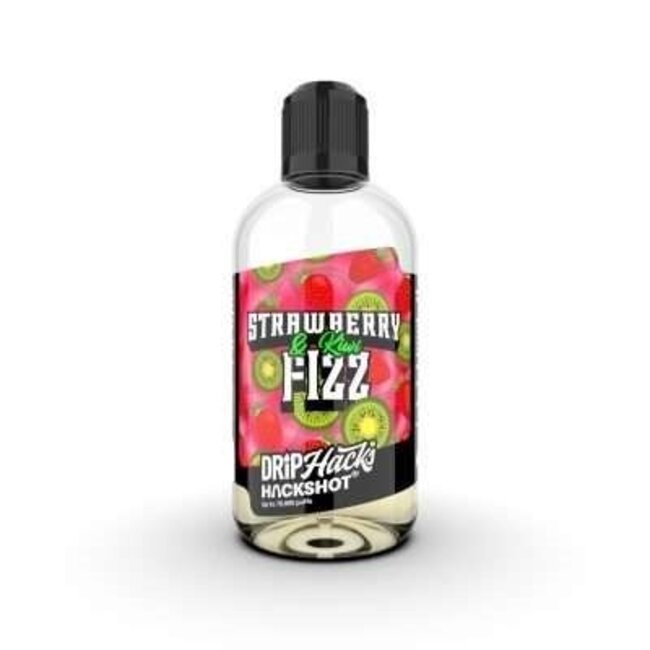 Drip Hacks Hackshots - Strawberry & Kiwi Fizz 250ml