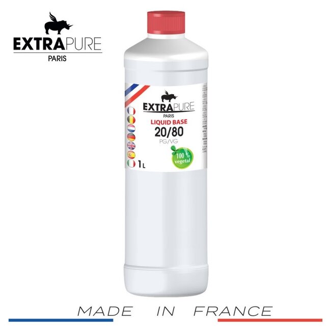 Extra Pure - 80VG 20PG 1l
