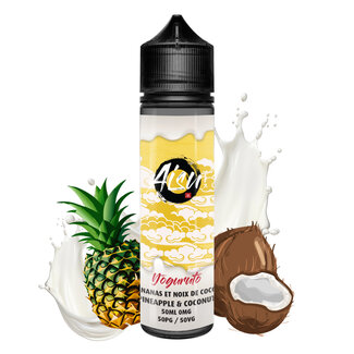 Aisu Aisu Yoguruto - Pineapple & Coconut 50ml