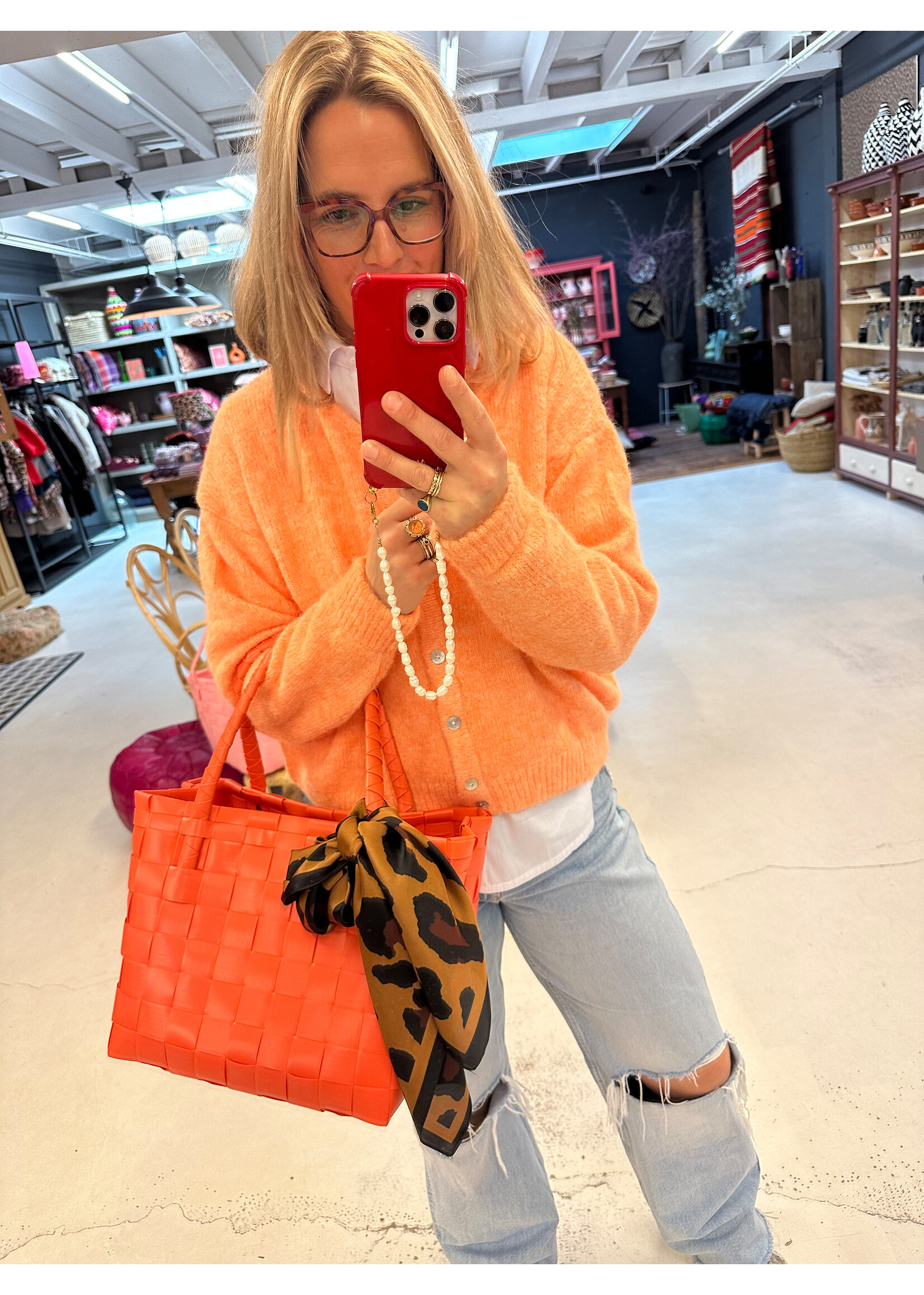 Shopper Bag - Orange