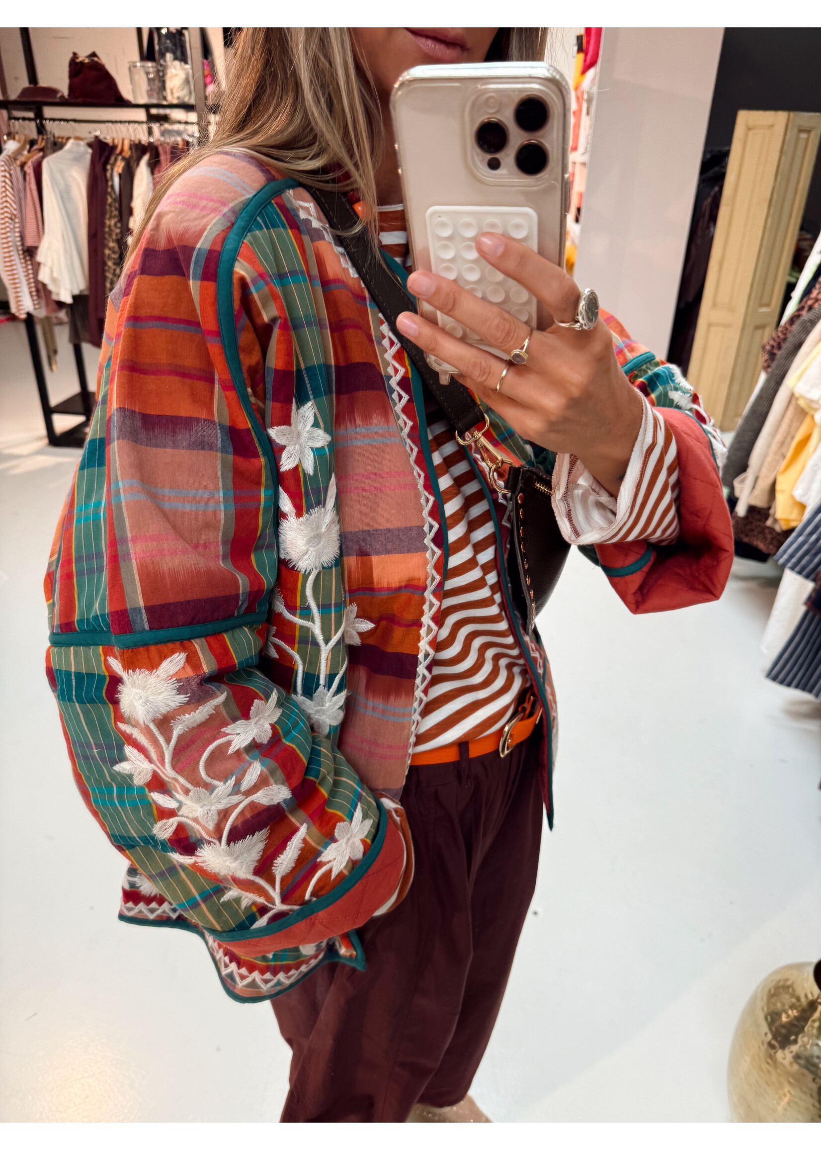 Coral Jacket - Embroided