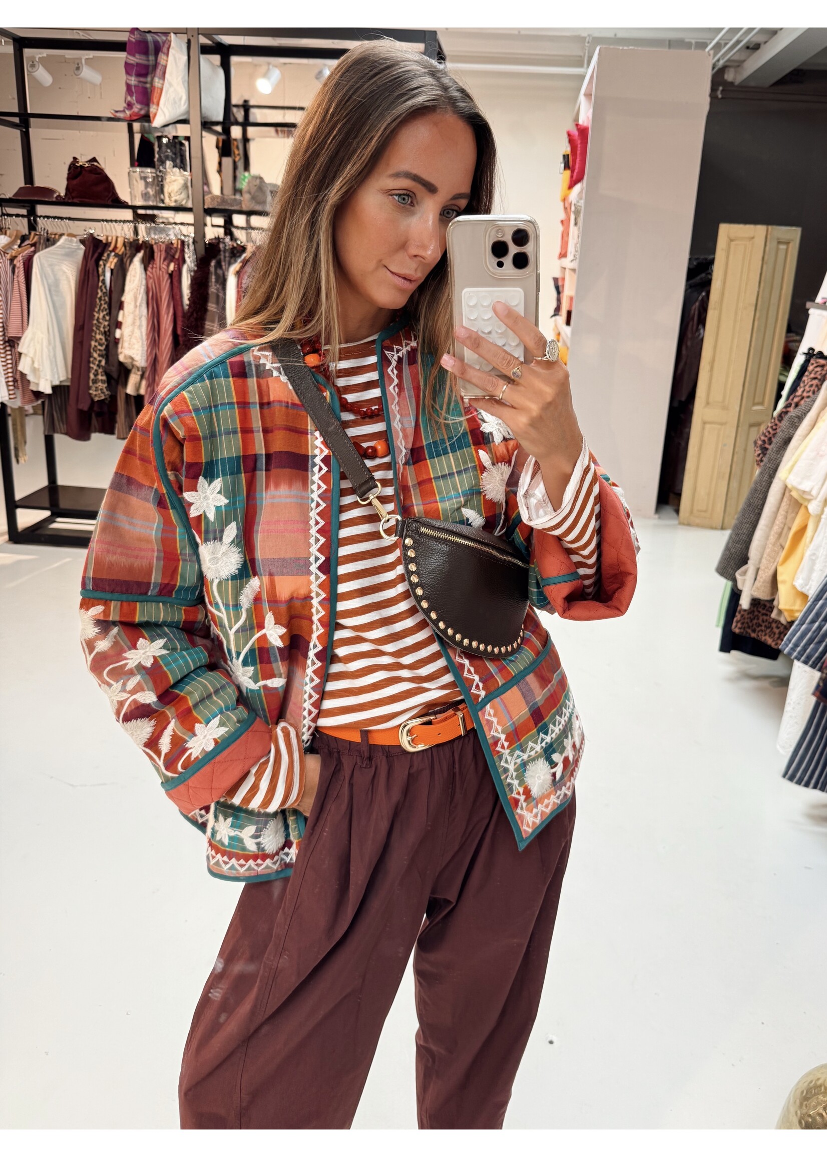 Coral Jacket - Embroided