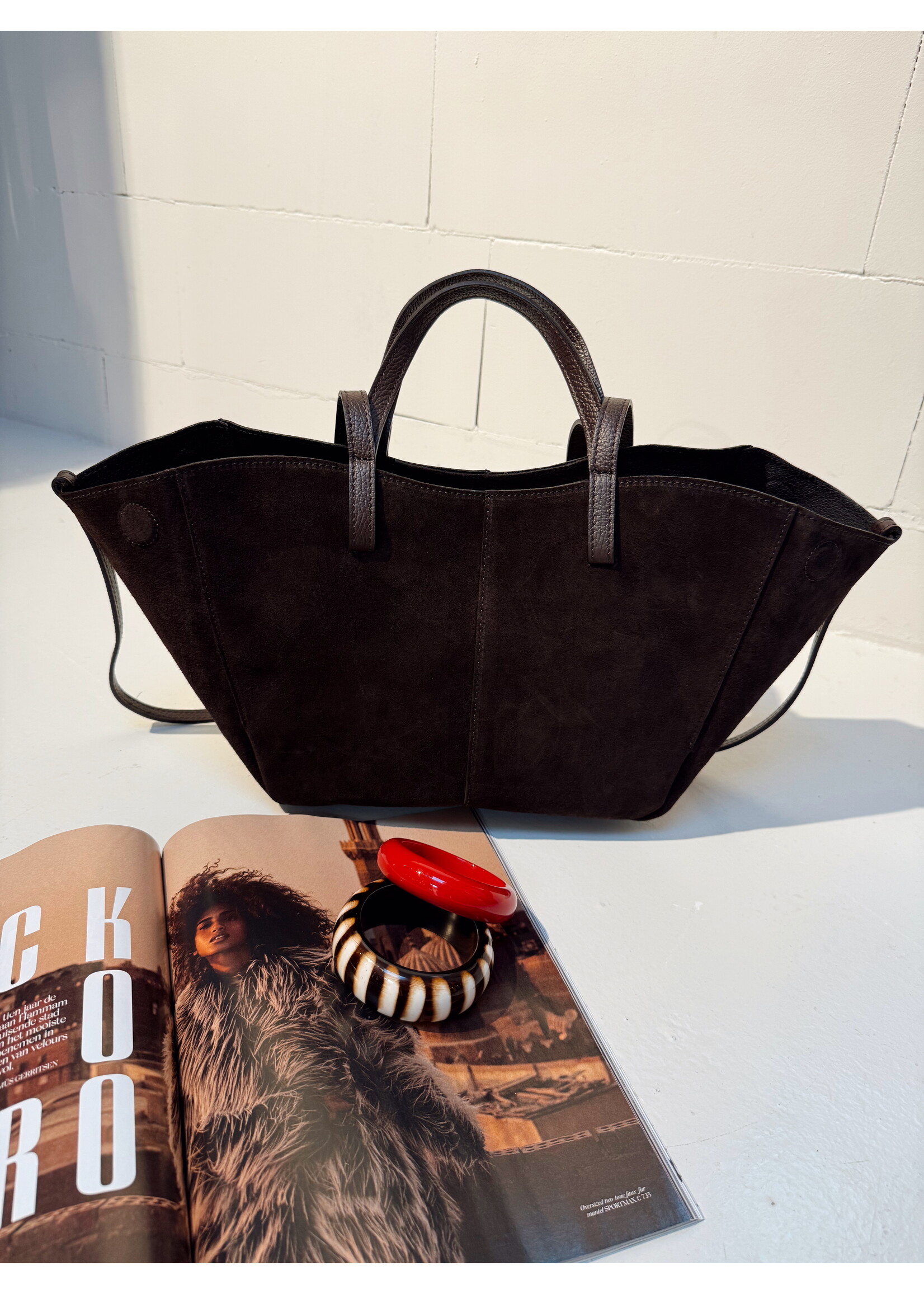 Bag Suede Brown