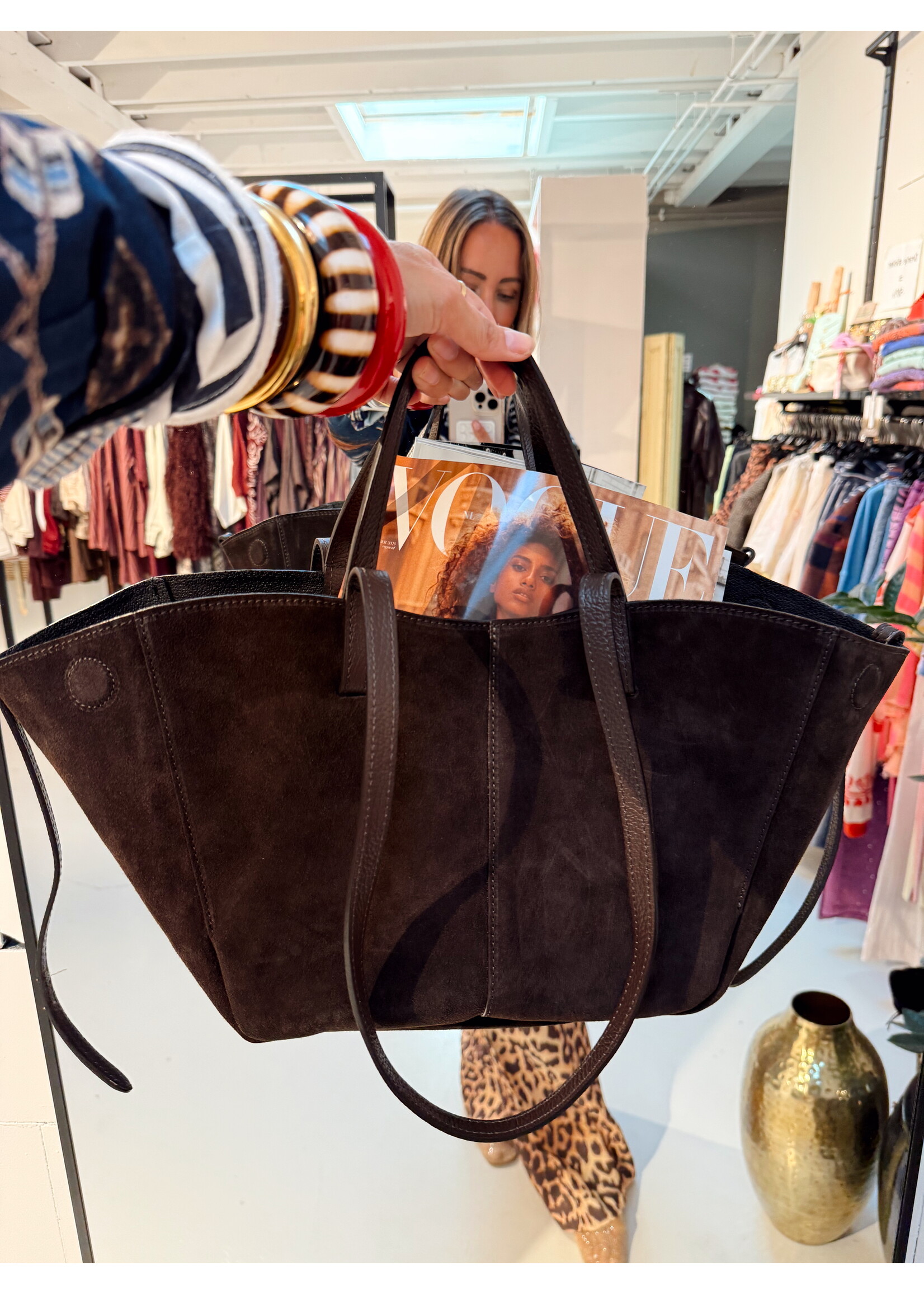 Bag Suede Brown