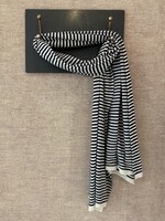 Scarf Striped Blue/White