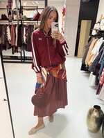 Skirt Bordeaux Striped