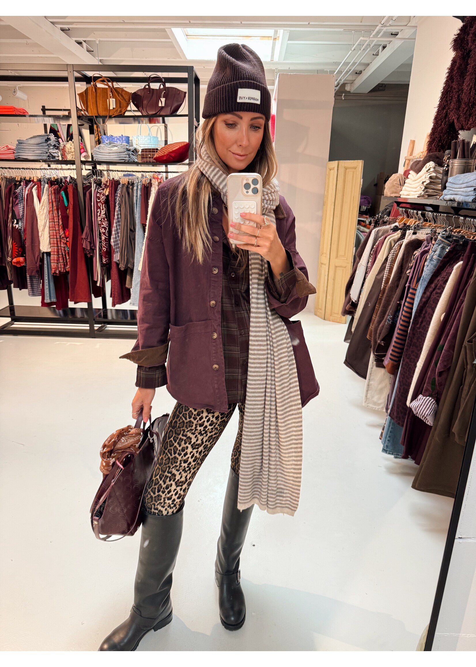 Bordeaux Jacket - Corduroy collar