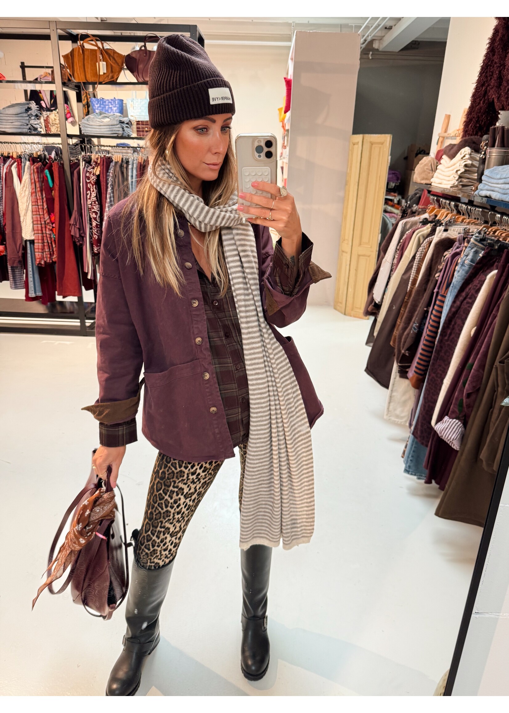 Bordeaux Jacket - Corduroy collar