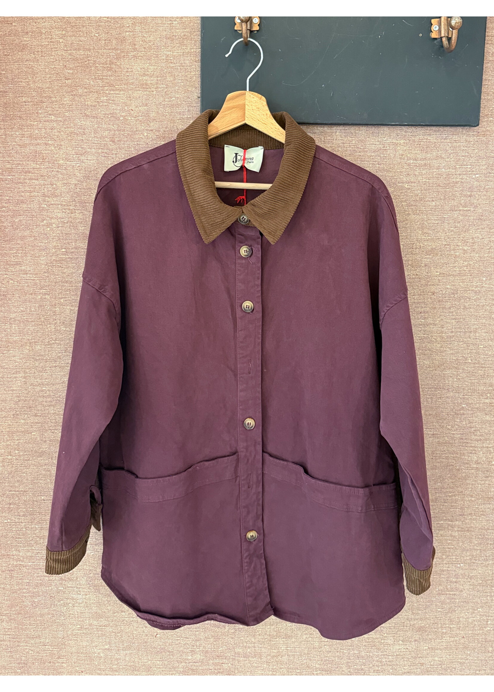 Bordeaux Jacket - Corduroy collar