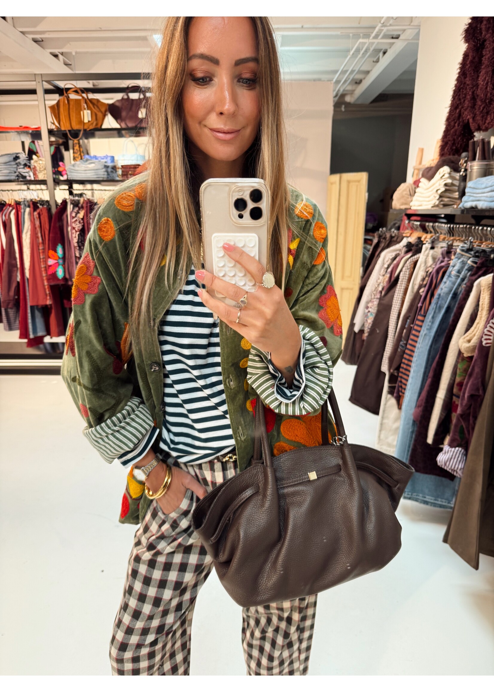 Tout vintage jasje Green