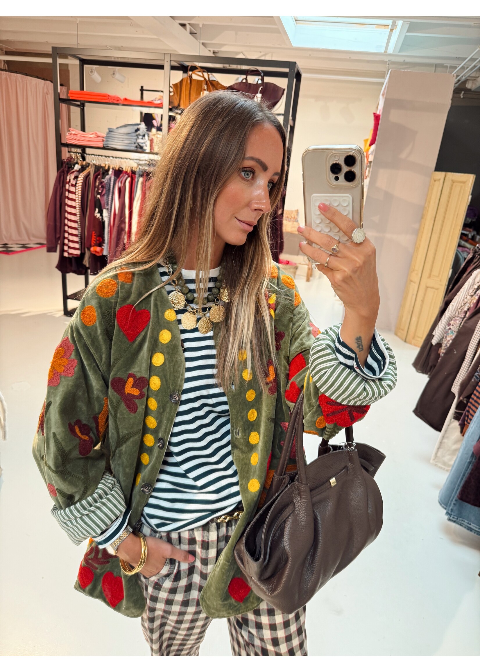 Tout vintage jasje Green