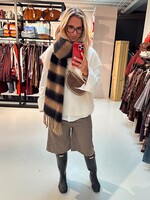 Tan-Brown Soft Scarf