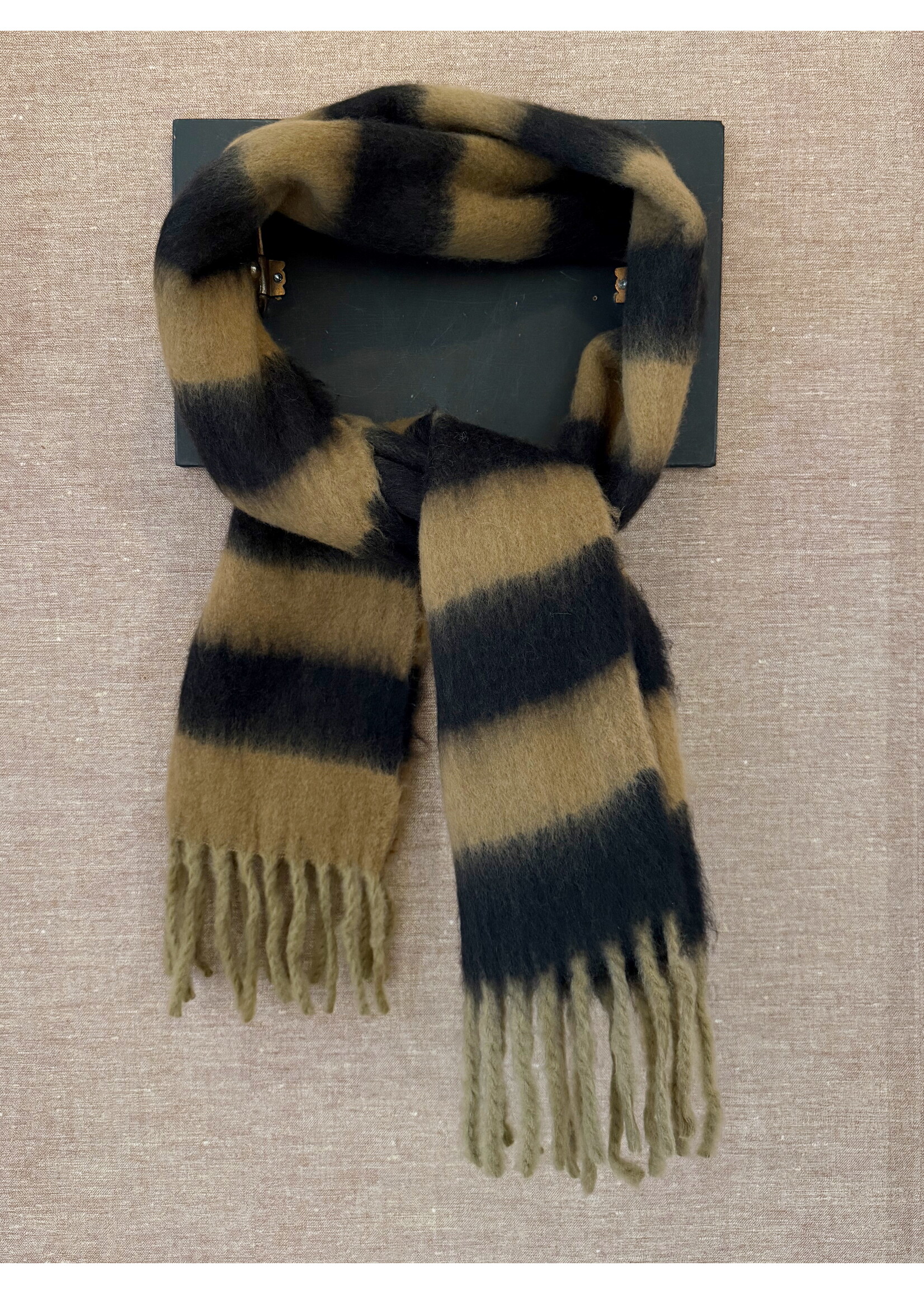 Tan-Brown Soft Scarf