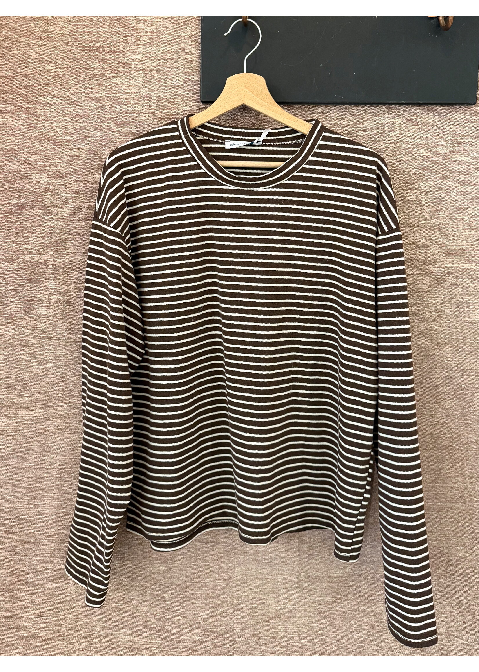 Brown/Ecru Longsleeve