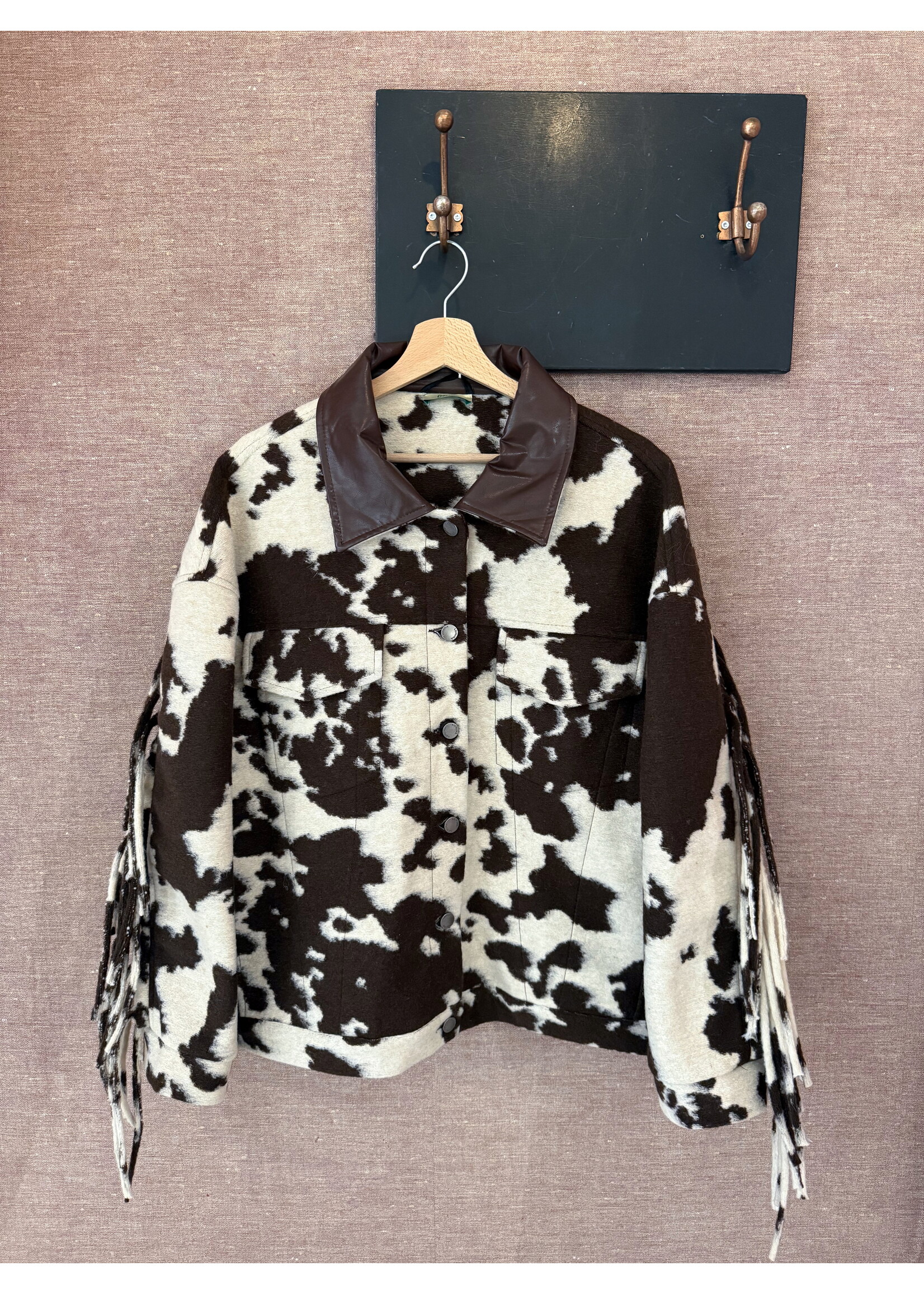 Fringe Cow Jacket