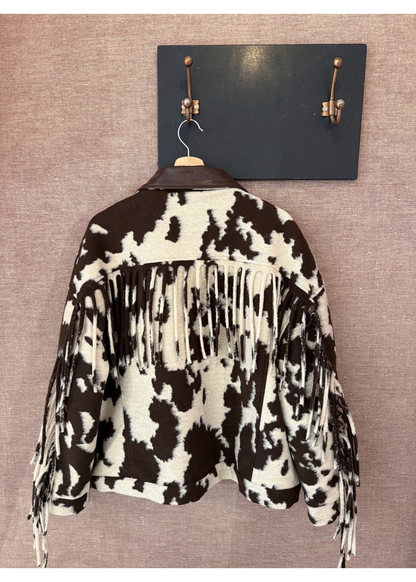 Fringe Cow Jacket
