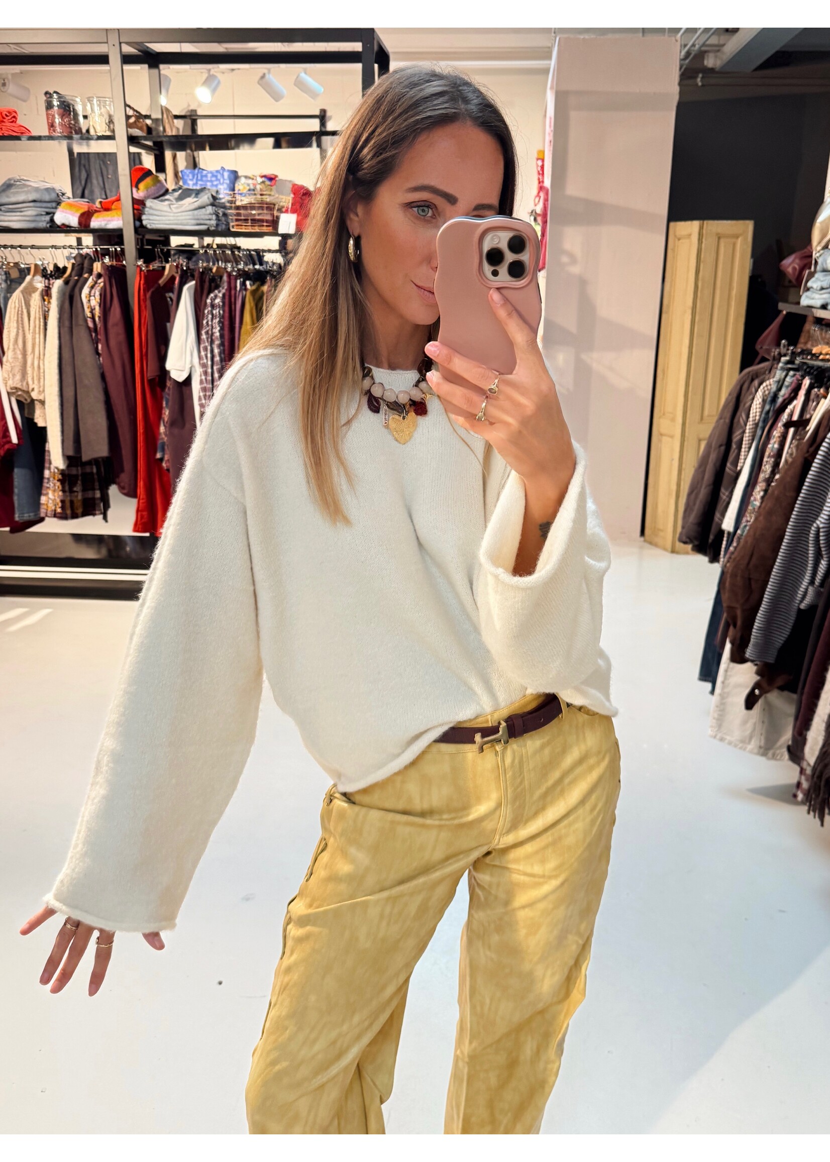 White Knit