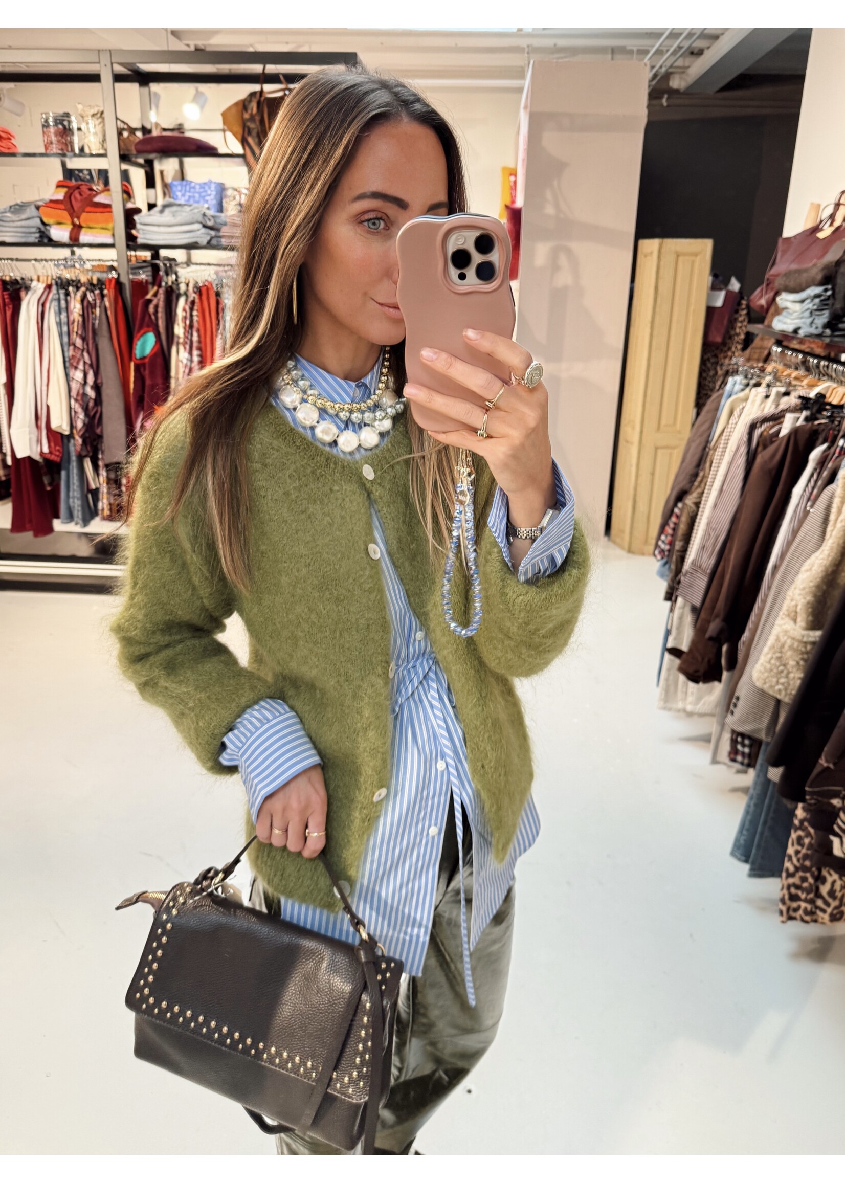 Striped Blue/White Shirt